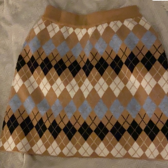 Maje checkered skirt - Picture 3 of 3